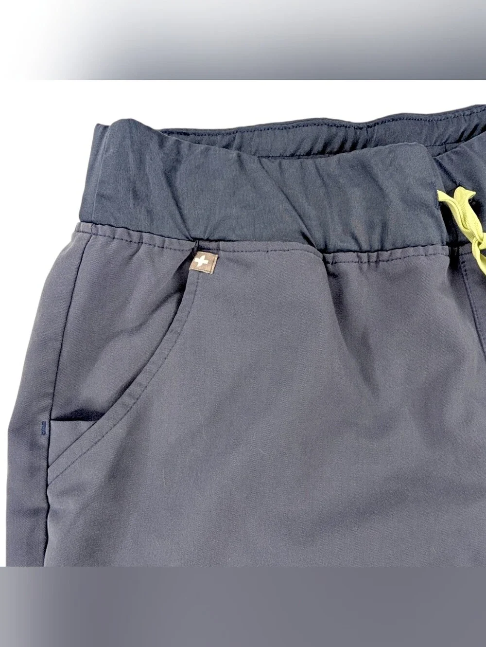 Figs Space Navy Joggers Zamora Scrub Bottoms XL Womens 5-Pocket Blue Cargo Pants